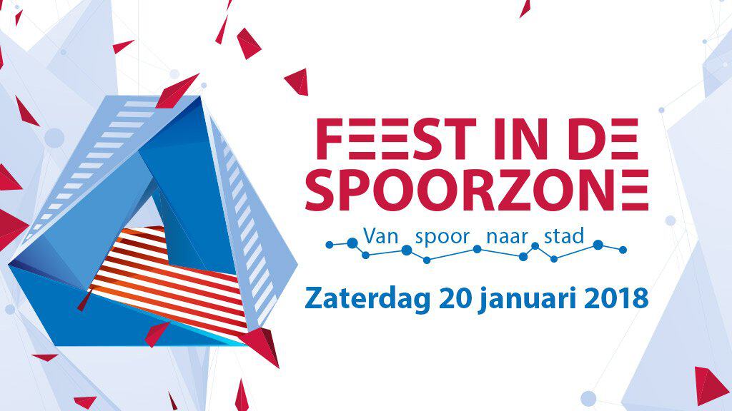 20 januari: feest in de Spoorzone 1 feest in de spoorzone