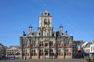 het stadhuis van Delft